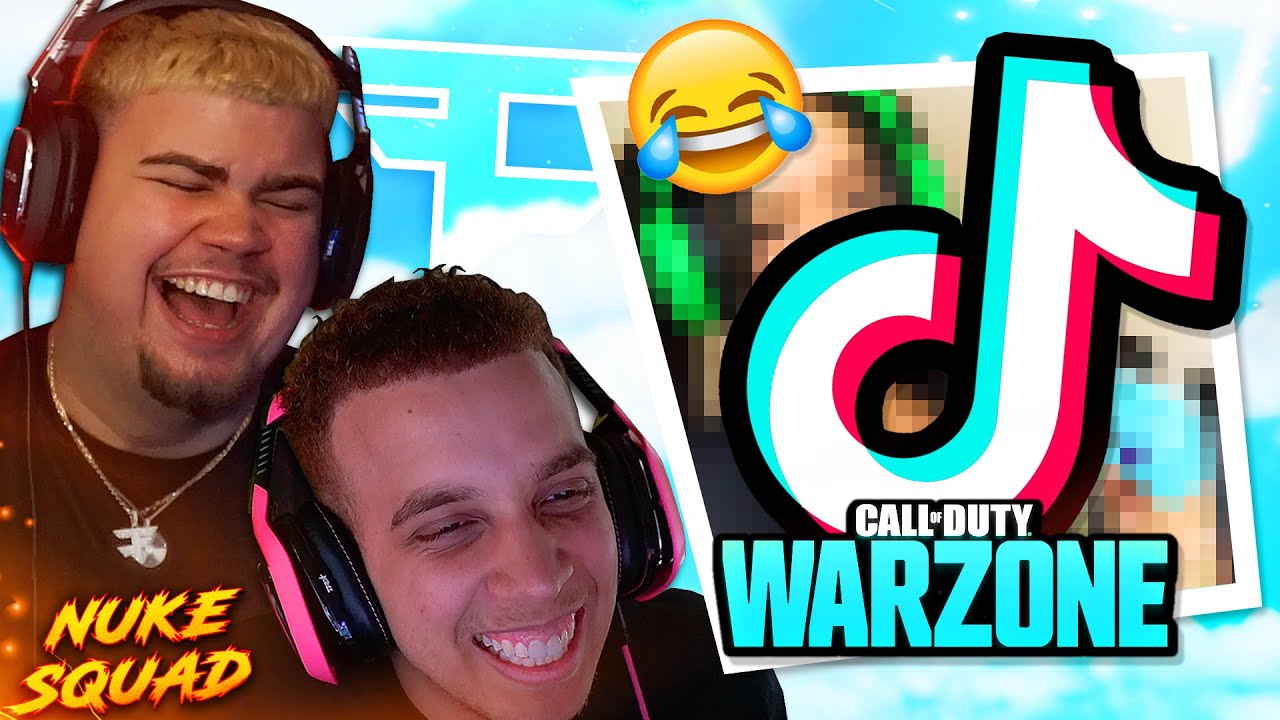 FaZe Nuke Squad Reacts to FUNNY Warzone Tik Toks! (Try Not To Laugh)
