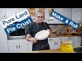 How To Make And Roll Lard Pie Pastry - Pie Dough Recipe - Pie Crust Recipe - Glen & Friends Cooking
