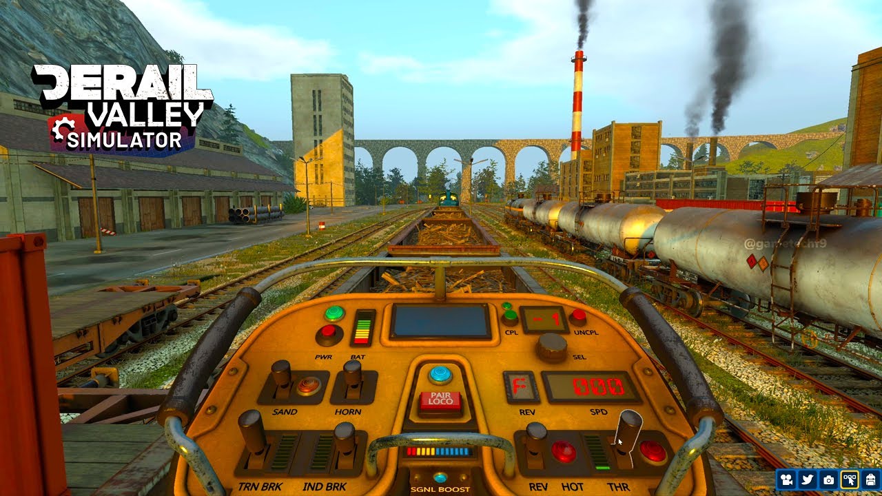 Goods Train Derailed at the Station | Derail Valley | GameTechFusion ...