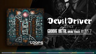 Groove Metal Drum Track Devil Driver Style 190 Bpm