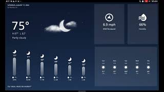 Alexa tells you the weather
