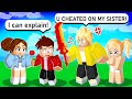 I Confronted My Sister's Cheating Boyfriend... (Roblox Bedwars)