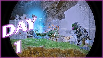 Raiding Tek Tier Base on Day 1 | Ark PvP Movie Ep 2