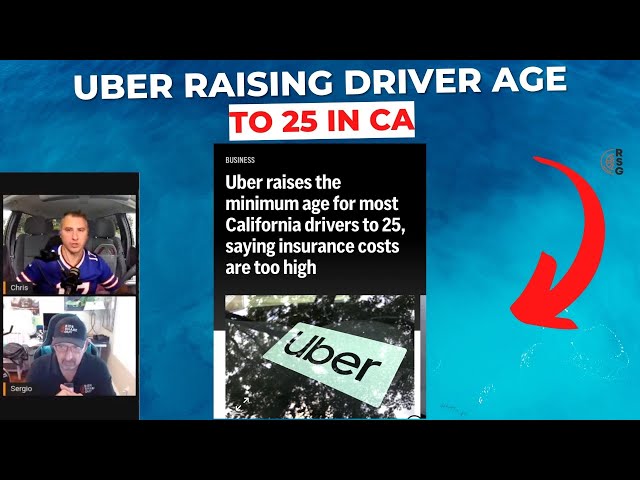 Uber raises minimum age for most California drivers - Los Angeles