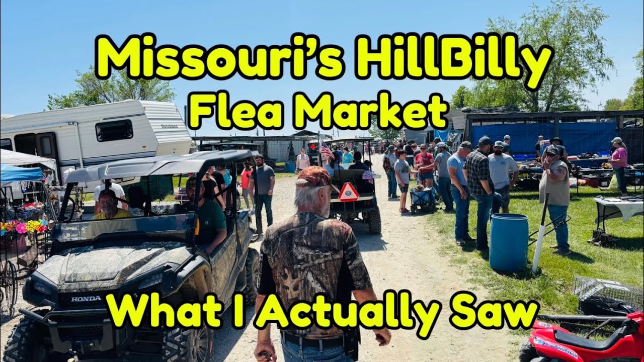 Missouri's Hillbilly Flea Market- Hunting Antique Treasures