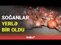 Goranboyda qəza: soğanlar yerə dağıldı