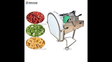 FC 302 Automatic Green Onion Chili Pepper Scallion Celery Cutter Cutting Machine