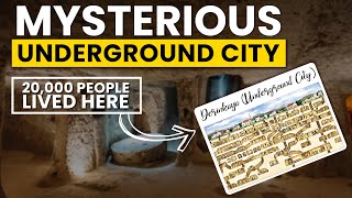 How 20,000 People Lived in Derinkuyu (Underground City)? | The Wonder Dome