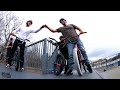 Battle Of The "Bro Bros" Trick Challenge At The Skatepark!