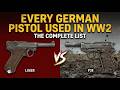 Every German Pistol Used in WW2: The Complete Guide