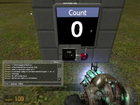 Gmod Simple Wire Tutorials #3 Increment/Decrement Chip