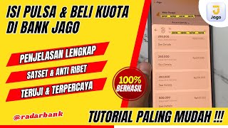 How to Top Up Credit and Buy Data at Bank Jago screenshot 5