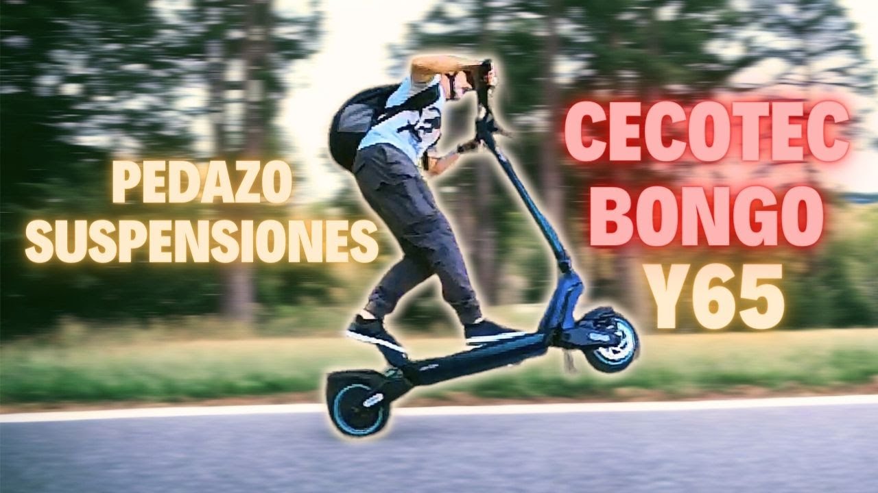 🥇Cecotec Bongo Y65 - el MEJOR Patinete Eléctrico Bueno, Bonito y Barato -  REVIEW 