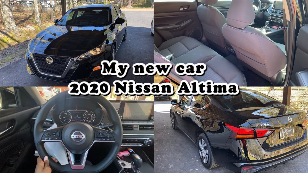 MY NEW CAR 👏🏽 | car tour | 2020 Nissan Altima | Super Black | Jamia Rashun 2021 |