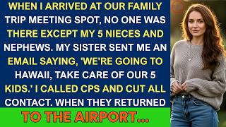 My Sister Left Her 5 Kids to Go to Hawaii… She Regretted It When She Returned