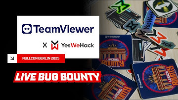 TeamViewer x YesWeHack: Live Hacking Event at Nullcon Berlin 2025