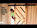Sliding Barn Door Made From Pallet / Paletten Sürgülü Kapı Yapımı