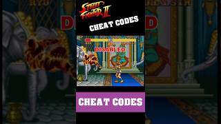 SNES Street Fighter 2 CHEAT CODES #retrogaming #streetfighter #capcom