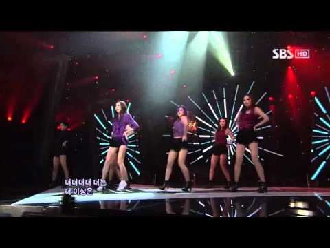 Gan Miyoun - Paparazzi (간미연-파파라치) @SBS Inkigayo 인기가요 20110220