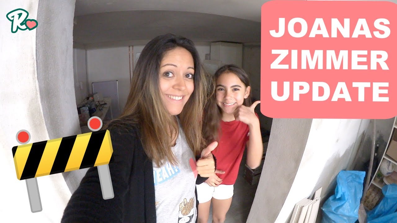 BAUSTELLEN UPDATE - JOANAS ZIMMER - Vlog#1113 Rosislife
