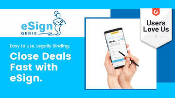 eSign Genie Promotional Video