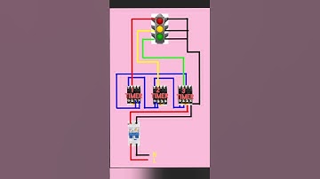 Traffic Light control connection diagram #trafficlight #shortvideo #viralvideo #viralsubscribers