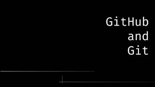 Git and GitHub Basics