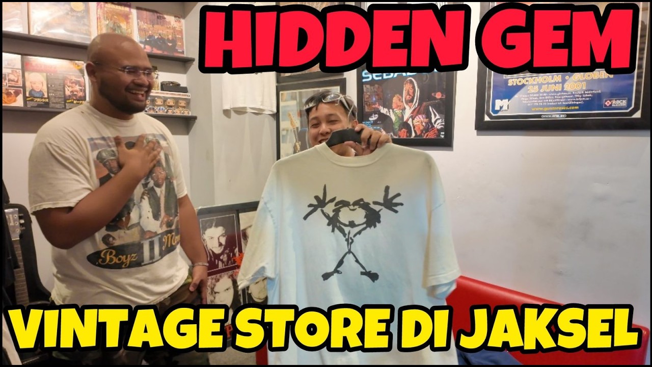 Waktu Indonesia Berkunjung #8 || Hidden gem vintage Store di Jakarta Selatan