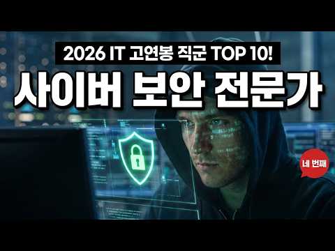 사이버 보안 전문가 – 미래 기술 산업의 핵심 인재 TOP10.  #사이버보안전문가 #인공지능개발