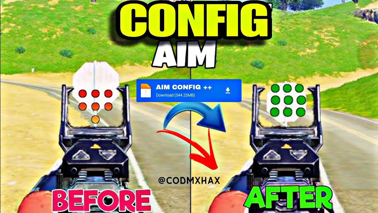 NEW RELEASED FREE & PAID AIM ASSIST++ AIMLOCK CONFIG ON CALL OF DUTY MOBILE ALL SEASONS (CODM2026) 