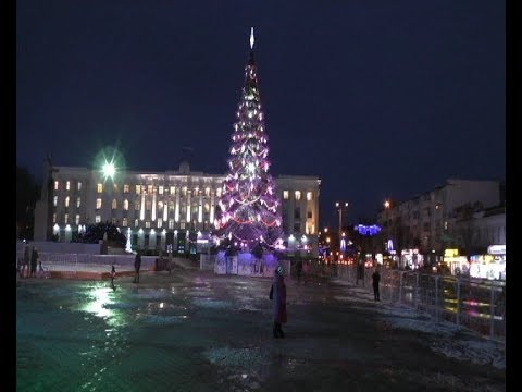 Новогодний Симферополь 2018 год