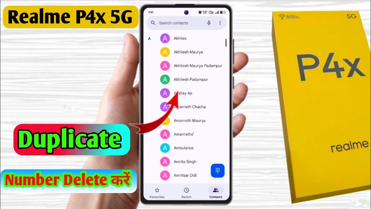 realme p4x me duplicate contact kaise hataye, realme p4x me ek jaisa number delete kare 