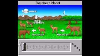 SimEarth (SNES) Transforming a water planet into a lifeless desert