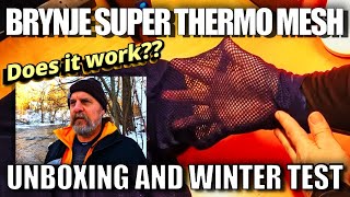 Celebrity Brynje Super Thermo Mesh Base Layer Review | Unboxing & Test Profile