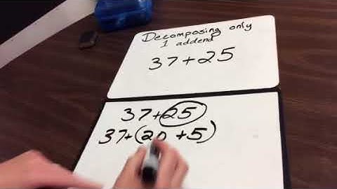 Decomposing 1 addend