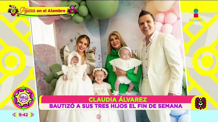 FOTOS del bautiz de los 3 hijos de Claudia lvarez ...