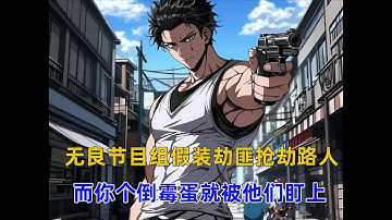 《无良测试》为了证明男人都是怂包，无良节目组假装劫匪抢劫路人，而你个倒霉蛋就被他们盯上，可很快他们意识到了选错人了，当你一打十的时候~~~！！！#漫画推荐 #漫画