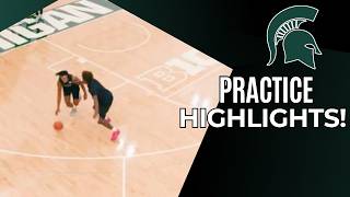 Michigan State Drops New Practice Footage - "Location: The Breslin Center"