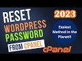 How to Change WordPress Password From cPanel (2024) | MUST KNOW TRICK