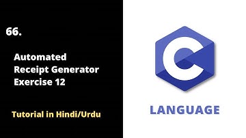 🚀 C Language Tutorial 2022: Automated Receipt Generator Exercise 12 | Learn and Earn