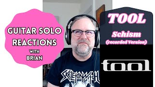 GUITAR SOLO REACTIONS ~ TOOL ~ Schism (recorded version)