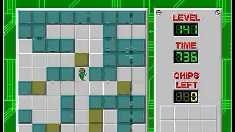 CCLP2 level 141 solution - 598 seconds