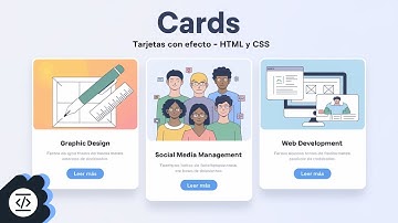Cards - Tarjetas con Efecto Hover -  Html y Css