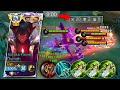 WTF DAMAGE NEW DYRROTH LIFESTEAL DAMAGE HACK CHEAT BUILD Mobile Legends 