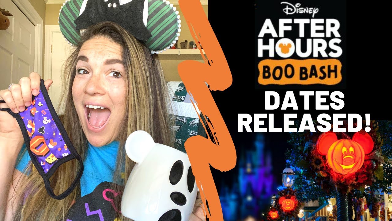 Disney After Hours Boo Bash Dates Announced | TICKETS ON SALE SOON