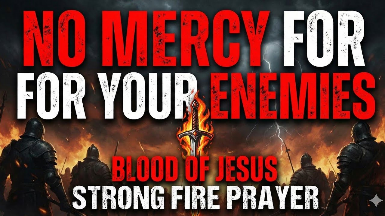 NO MERCY For Your Enemies: Dangerous Fire Prayer | Blood of Jesus
