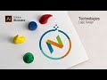 Create Professional Technology Logo Instant! | Adobe Illustrator Tutorials. #Print_Ready