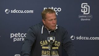 TEX@SD: Murphy on 8-6 loss to the Rangers