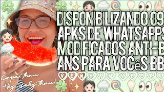 ⋆⊱╌•❥⛈💕 Disponibilizando 09 Apks De Whatsapp Modificados!