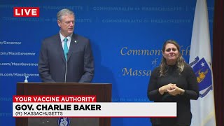 VIDEO: Gov. Baker's press conference on COVID-19 pediatric vaccines